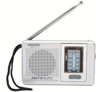 TEMU Radio AM/FM Portátil Compacto - Transistor con Altavoz de 5W y Conector para Auriculares, Funciona con Pilas (Pilas AA No Incluidas), Ideal para Preparación de Emergencias y Regalos