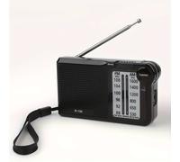 TEMU Radio, AM/FM Transistor Radio Portátil, Mejor Recepción, Conector de Estéreo para Auriculares, 2 Pilas AA (No Incluidas), Adecuado para Correr, Caminar, Uso en Casa (Plateado/Negro)