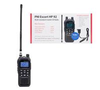 TEMU Radio CB portátil PNI Escort HP 92 Multistandard, 8W en FM, 12V, AM-FM, , Dual Watch, , ASQ SQ ajustable, VOX Negro