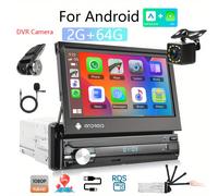 TEMU Radio para Coche Podofo 2GB+64GB, Carplayer con Auto sin varillas, GPS, WiFi, Radio FM-RDS, Pantalla Táctil Extensible Manual de 7 Pulgadas, , Control por Volante, Cámara de Atrás y DVR