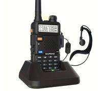 TEMU Radio Transceptor Baofeng de Banda VHF/UHF, Walkie Talkie Original con Sincronización de de Potencia para Viajes y Comunicación al , Radio FM , Portátil Resistente, Organizadores de