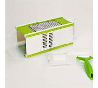 TEMU Rallador Multifuncional en Uno con Diseño Cuadrado para Cortar Verduras