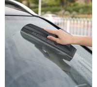 TEMU Raspador de Silicona No Arañazos Herramientas Prácticas para Envoltura de Coche Cuchilla de Secado de Ventana de Agua Limpiador de Película Rascador Accesorios