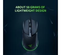 TEMU Raton Gaming Razer Cobra: Switches Ópticos , Iluminación RGB Chroma, Sensor de 8500 DPI, Patas de PTFE, Cable