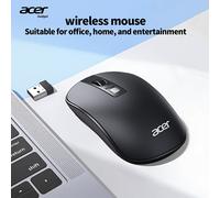 TEMU Ratón Inalámbrico Óptico Portátil Silencioso | 2.4G , Diseño Ergonómico, M06, Adecuado para Laptops/Desktops/Tablets, Batería, Material Plástico