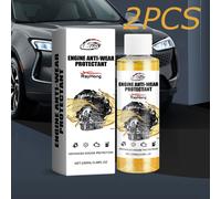 TEMU Rayhong 2PCS - Protector Antidesgaste para Motor de Coche, Reductor de Ruído y Amortiguador , Aceite Reparación del Cilindro, Nano-Reparacion Tubo Escape Humos Azules