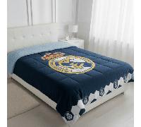 TEMU Real Madrid C.F. - Edredón Aterciopelada Cama 90-105 Cm (180 Cm) Oficial
