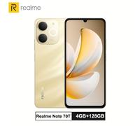TEMU Realme Note70T Smartphone 4G Oro 4+128GB | 6000mAh Batería | 6,75'' 90Hz | Cámara | Procesador Potente | IP54