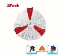 TEMU Recambio de Cabezal para Fregona, Rotativo - Fácil Cambio, Recambio de Microfibra 1 , Cabeza de Fregona Fácil de Limpiar