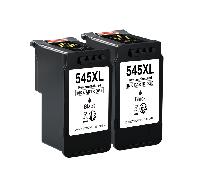 TEMU Recambio de cartuchos de impresora Canon 545 para Canon PG 545 Negro para Canon MX495 TR4550 TS3350 TS3150 TR4551 MG2550s MG2555s TS3151 MG3050 MG2950 TS205 (2 Negros)