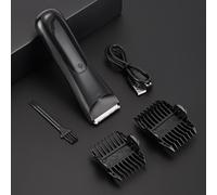 TEMU Recortadora corporal para hombres MIGUAN, máquina de afeitar eléctrica, recortador de y , maquinilla de cerámica para higiene masculina, belleza del cuerpo