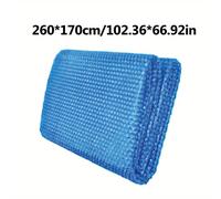 TEMU Rectangular de 102 Pulgadas - Manta Aislante de de PE de Resistencia para Piscinas Elevadas - Cubierta de Retención de para Todas