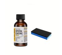 TEMU Recubrimiento plástico para autos, agente de cristalización, renovación de interiores automotrices, recubrimiento para tablero, agente de , kit de hidrofóbico de larga duración