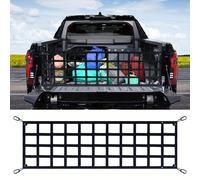 TEMU Red de Carga para del Camión con Organizadores y Almacenamiento con 4 Hebillas Metálicas - , para Ford , para GMC