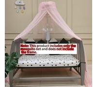 TEMU Red mosquitera para cuna de niños, de red mosquitera jacquard para cuna de niños, Red mosquitera extragrande y tejida densamente