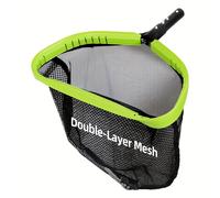 TEMU Redes de resistencia para recoger hojas de piscinas, con un bolsa grande de capa para una limpieza