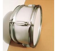 TEMU Redoblante de Acero Inoxidable de 11 Pulgadas, Redoblante con Baquetas y Correas - Instrumento Versátil para Bandas de , Disponible en Varios Colores