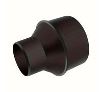 TEMU Reductor de para Manguera de Polvo de 4" a 2-1/2" para la Manguera de Polvo a una Manguera en Máquinas Grandes, Conexión de 4" (Aproximadamente 10.2 cm)
