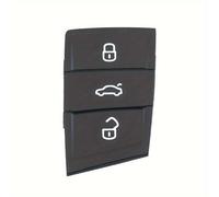 TEMU Reemplazo de 3 Botones de Goma para Llave de Coche con Teclado Abatible, Compatible /Para Skoda-Octavia/Para Seat-Leon-Ibiza