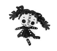 TEMU Regalo de Navidad Único, Muñeca de Estilo Gótico en 3D con Articulaciones Móviles, un Adorno Coleccionable , Pieza Decorativa de Moda, para Regalar en las Fiestas.