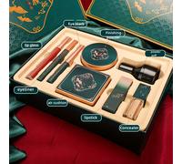 TEMU Regalo de para Amantes del Cosplay - Juego de Maquillaje para Principiantes, de Regalo con 8 Piezas