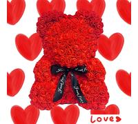 TEMU Regalo de San Valentín para Novia, Popular Muñeca en Línea, Rosa de Simulación que Marchita, Sorpresa Creativa de o Aniversario, 'Festival de Doradas y Conmovedor