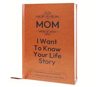 TEMU Regalo para - de : Libro de en Cuero para o Día de la , Escucha las Historias de Mi , Papel de 100GSM, Diario para que las Madres Compartan sus y Amor