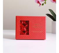 TEMU Regalo para Ella/Él 1pc de Regalo para de la con 6 Flores de Jabón + de Regalo, "Amor para " Sin Joyas Rosa y , para , del Mejor Adecuado para de de Aniversario