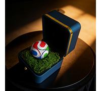 TEMU Regalo Para Ella/Él 2026 USA-Canadá-México Llavero de Fútbol Lujo de Regalo Set | para Recuerdos de , Día , & , de Acero Inoxidable 201