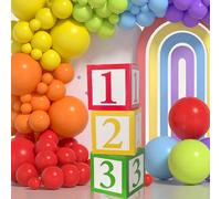 TEMU Regalo Para Ella/Él 3 piezas - Decoración de en la 25 cm Letra ABC Graduación 123 de Escolar Suministros de Decoración para Reuniones