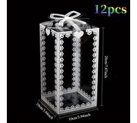 TEMU Regalo para Ella/Él, un set de 12 cajas de regalo de flores con cintas, para fiestas de , días festivos, San Valentín y decoraciones para envolver regalos de boda