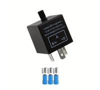 TEMU Relé Electrónico LED Ajustable de 12V CF14 JL-02/CF13 EP34 Pines para Luces LED, el Problema de Rápido y Hiperparpadeo