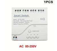 TEMU Relé Inalámbrico Inteligente para el Hogar con 4 , Compatible con AC 220V, 110V y 85-250V, Diseñado para el Control de Automatización a Través de la App Ewelink, Alexa y Google Home.