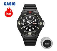 TEMU Reloj CASIO CASIO MRW-200H-1B Juvenil para Hombre Negro Minimalista Analógico
