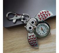 TEMU Reloj de Bolsillo con Diseño de Vintage - Movimiento de Cuarzo, de Aleación, Llavero para Mujeres y , Joyería de