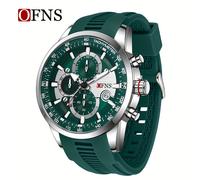 TEMU Reloj de Hombre OFNS Edición 2025, Estilo Moderno y Sencillo, Impermeable con Temporizador, Calendario y , Regalo Ideal para Fiestas