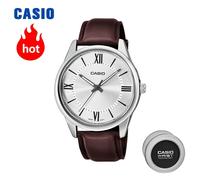 TEMU Reloj de Negocios Casio Analógico de Cuarzo para Adolescentes, Masculino MTP-V005D