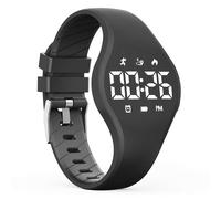 TEMU reloj de pulsera para niños con contador de , distancia, calorías, cronómetro, despertador, reloj rastreador de pedometría