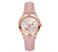 TEMU Reloj de Pulsera Sanrio Hello Kuromi Cinnamoroll Cuarzo Casual Moda Melody para Mujeres Regalo de
