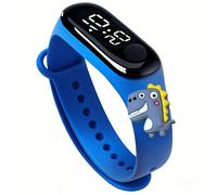 TEMU Reloj electrónico de dinosaurio de dibujos animados - Una pieza y versátil, reloj deportivo con función , la mejor opción para actividades y viajes al
