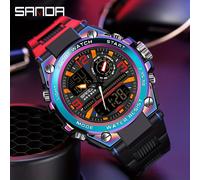 TEMU Reloj Electrónico SANDA para Hombres | Deportivo Multifuncional | 2025 | Regalo de de