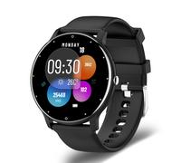 TEMU Reloj Inteligente con Pantalla de 1.28 Pulgadas para Mujeres y Hombres, Inalámbricas, Control de , Voz Activada, Más de 100 Deportivos