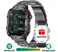TEMU reloj inteligente resistente para hombres llamada inalámbrica IP68 impermeable deporte voz al Smartwatch para IOS regalos de Navidad