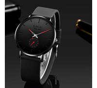 TEMU Reloj LIGE para hombres, reloj de cuarzo de negocios, marca de , diseño elegante y sencillo, regalo ideal para hombres y mujeres
