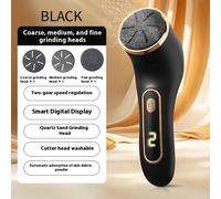 TEMU Removedor de Callos Eléctrico Recargable USB con Cabezales Reemplazables - Lima de Pies Portátil para Callos Gruesos, Dispositivo Profesional y de Pedicura, Recargable USB (Sin Adaptador)