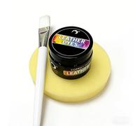 TEMU Reparador de Color para Cuero, Restaurador de Cuero , Aplicación de Color en Cuero , Reparación de en Cuero. Cepillos y Esponjas , con Botella para Reparar un Par de Zapatos