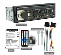 TEMU Reproductor de Radio Estéreo Digital Bluetooth MP3 JSD-530 520 60Wx4 Estéreo USB/SD con Entrada AUX en