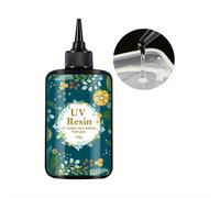 TEMU Resina Transparente de Rápido, Tipo Duro, Epoxi para Manualidades y Joyería