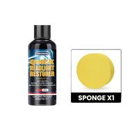 TEMU Restaurador de faros de coche, renovador para amarilleamiento, reparadora de arañazos, quitamanchas y desempañador para faros, agente de recubrimiento para pulir, no requiere