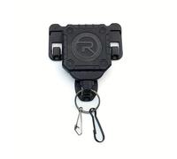 TEMU Retractor de Equipo Molle para Exteriores, con Llavero Retráctil/Cordón Multiusos/Cuerda Antipérdida/Cable de Acero, para Cinturón y Clip Molle